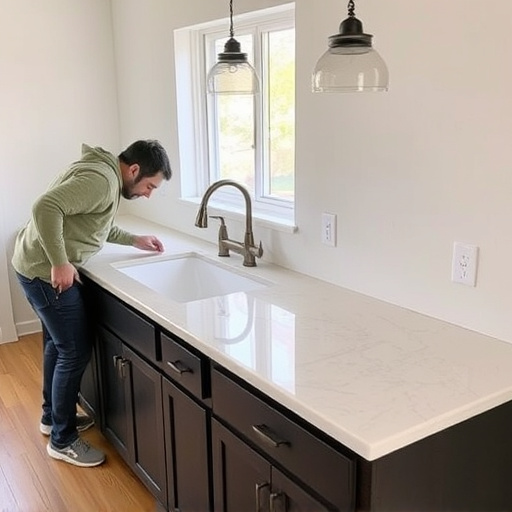 countertop install