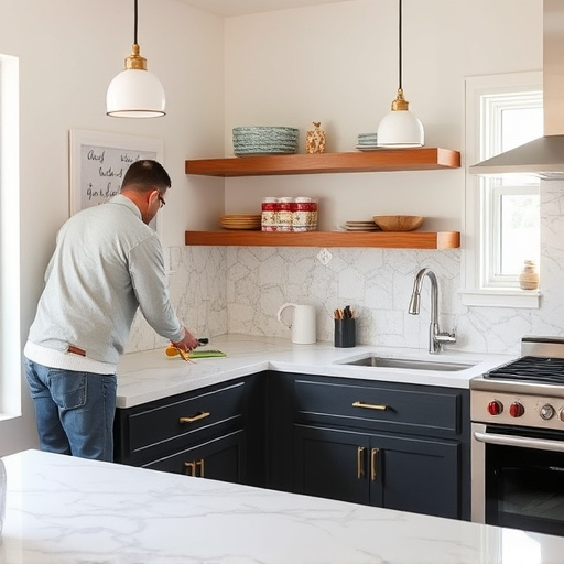 countertop install