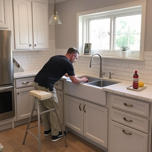 countertop install