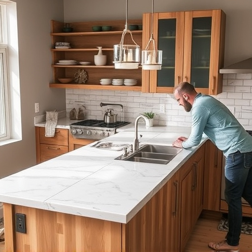 countertop install