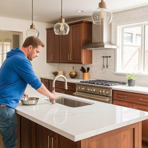 countertop install