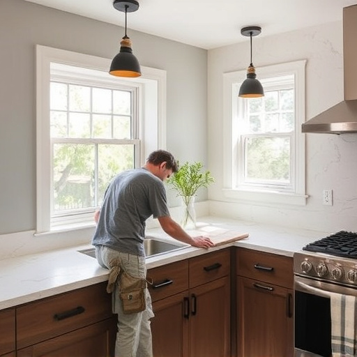 countertop install