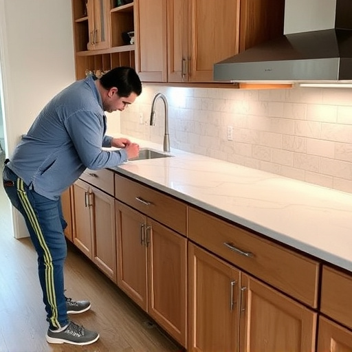 countertop install