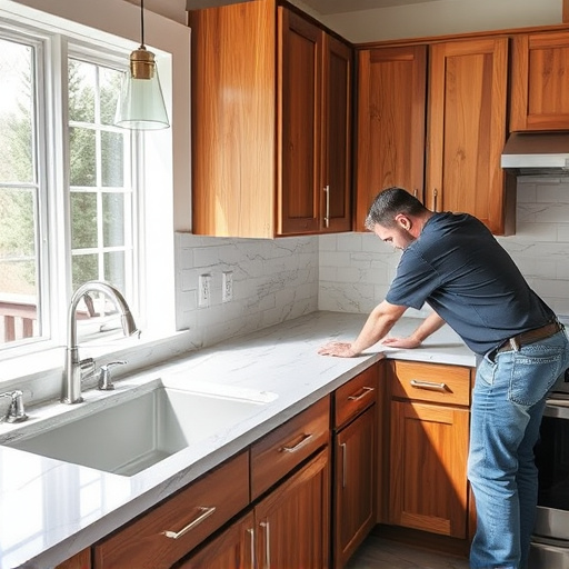 countertop install