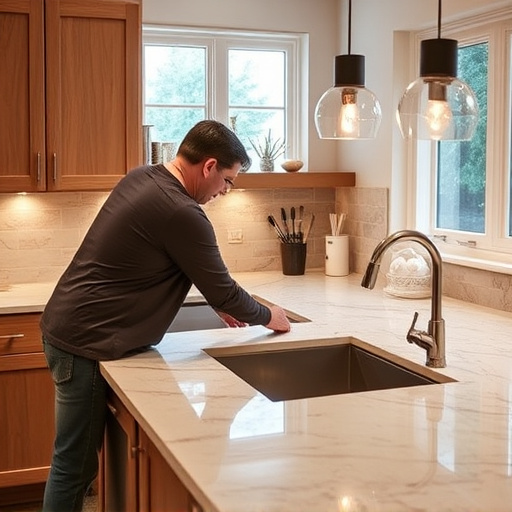 countertop install