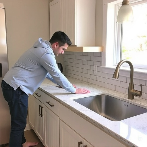 countertop install