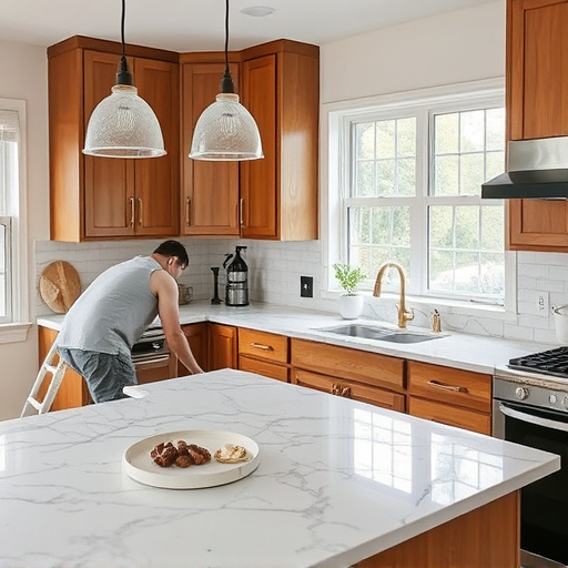 countertop install