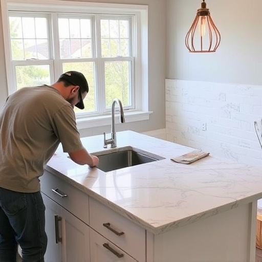 countertop install