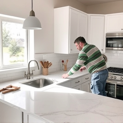 countertop install