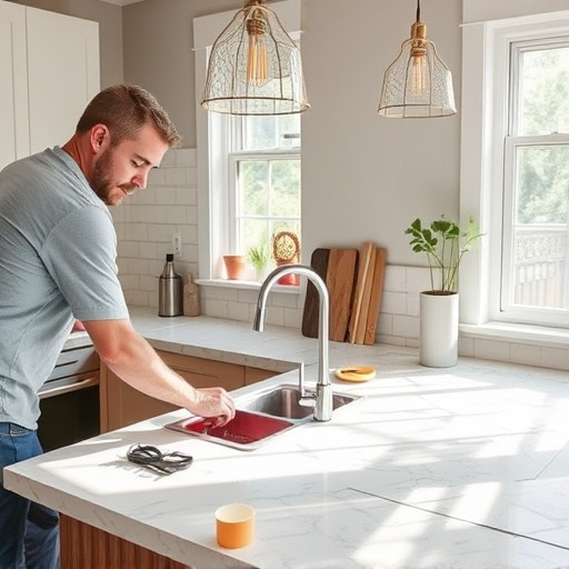 countertop install