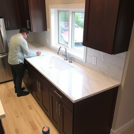 countertop install