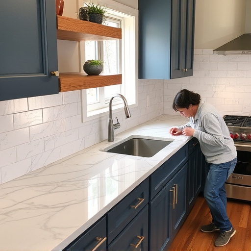 countertop install
