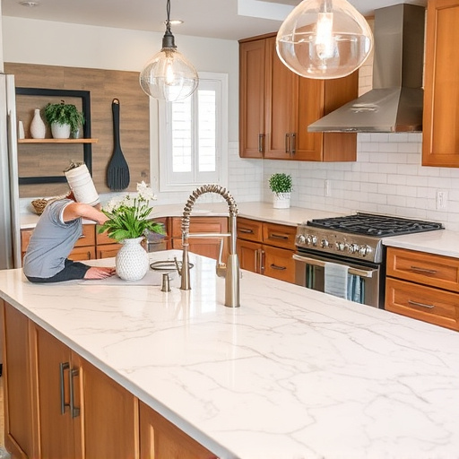 countertop install