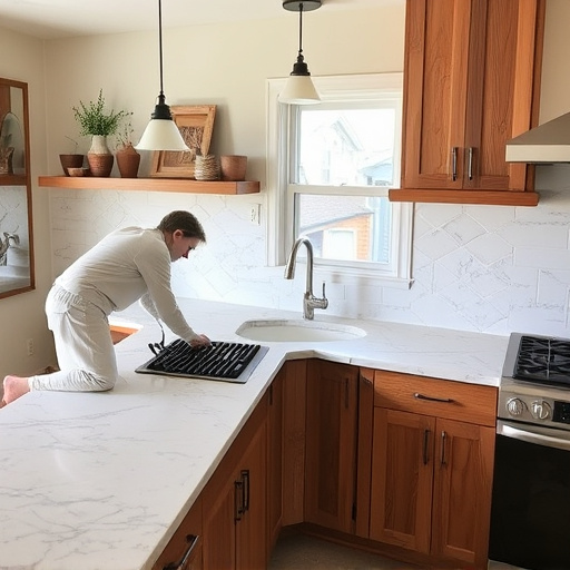 countertop install