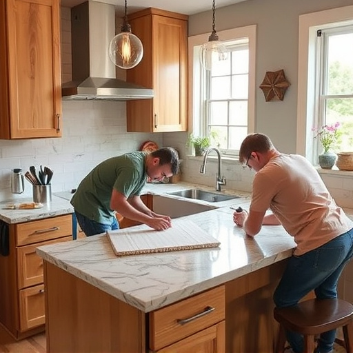 countertop install