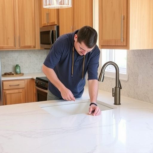 countertop install