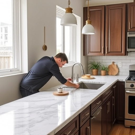 countertop install