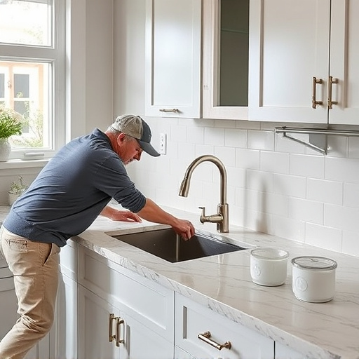 countertop install