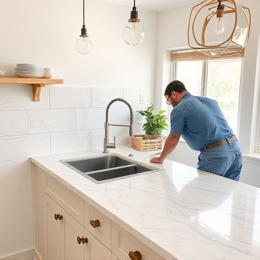 countertop install