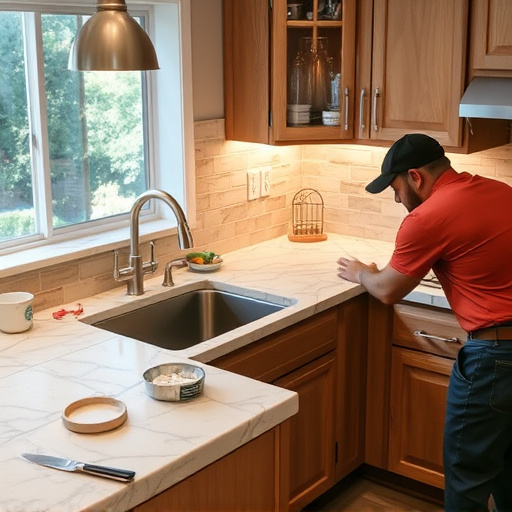 countertop install