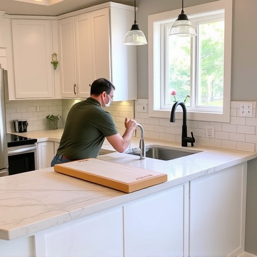 countertop install