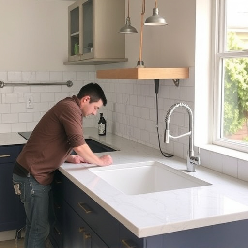 countertop install