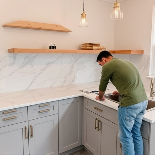 countertop install