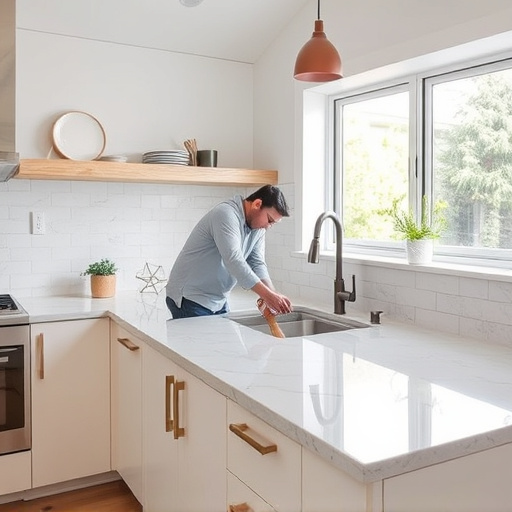 countertop install