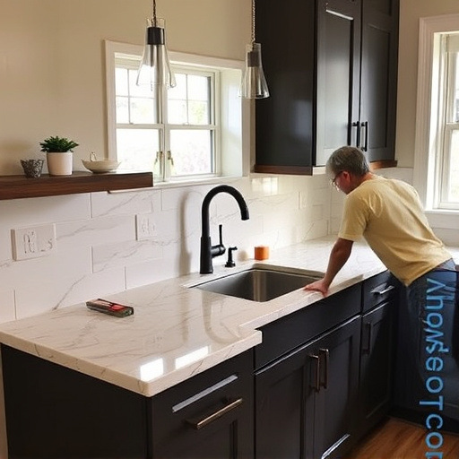 countertop install