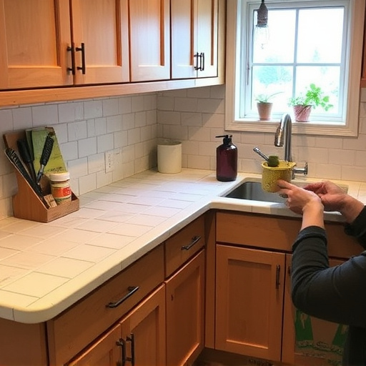 countertop install