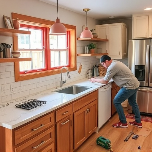 countertop install
