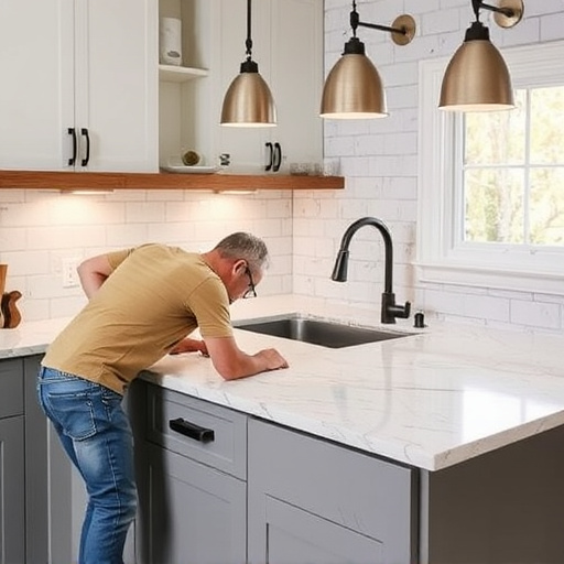 countertop install