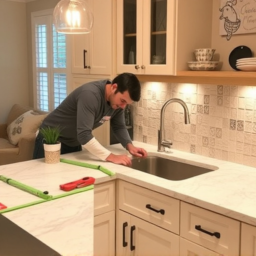 countertop install