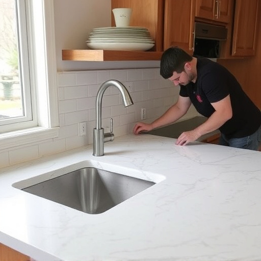 countertop install