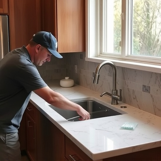 countertop install