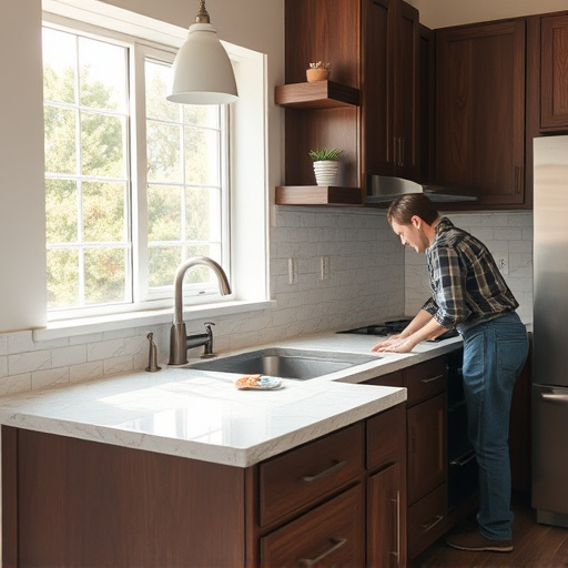 countertop install