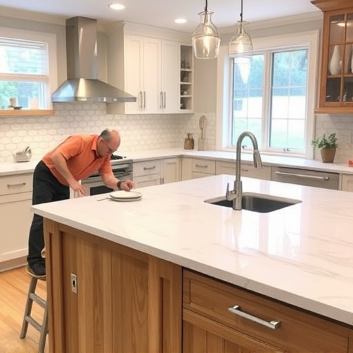 countertop install