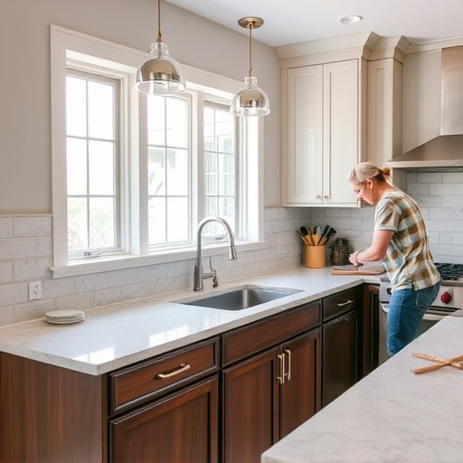 countertop install