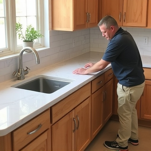 countertop install