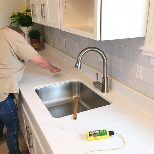 countertop install