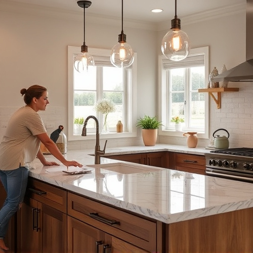 countertop install