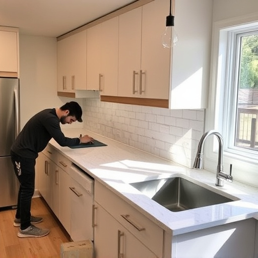 countertop install