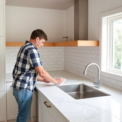 countertop install