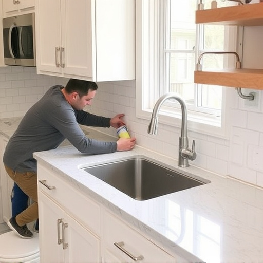 countertop install