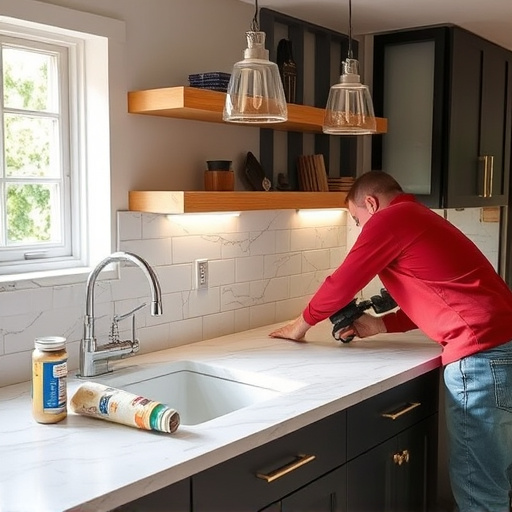 countertop install