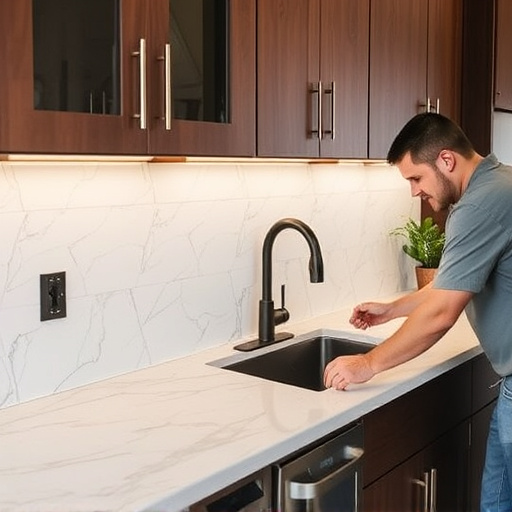 countertop install