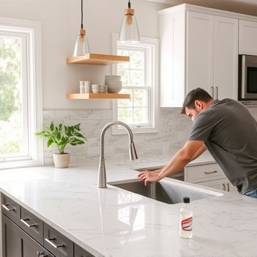 countertop install