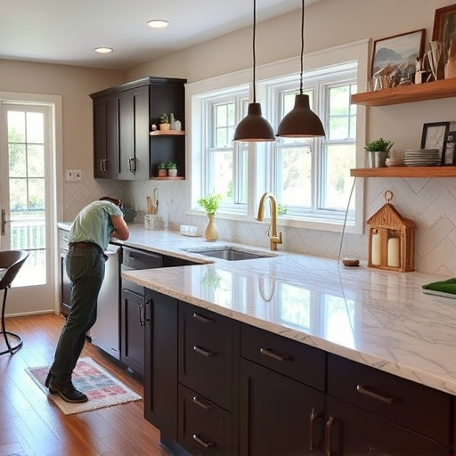 countertop install