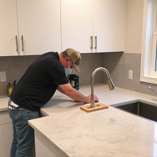 countertop install