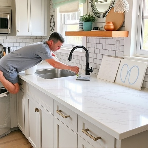 countertop install